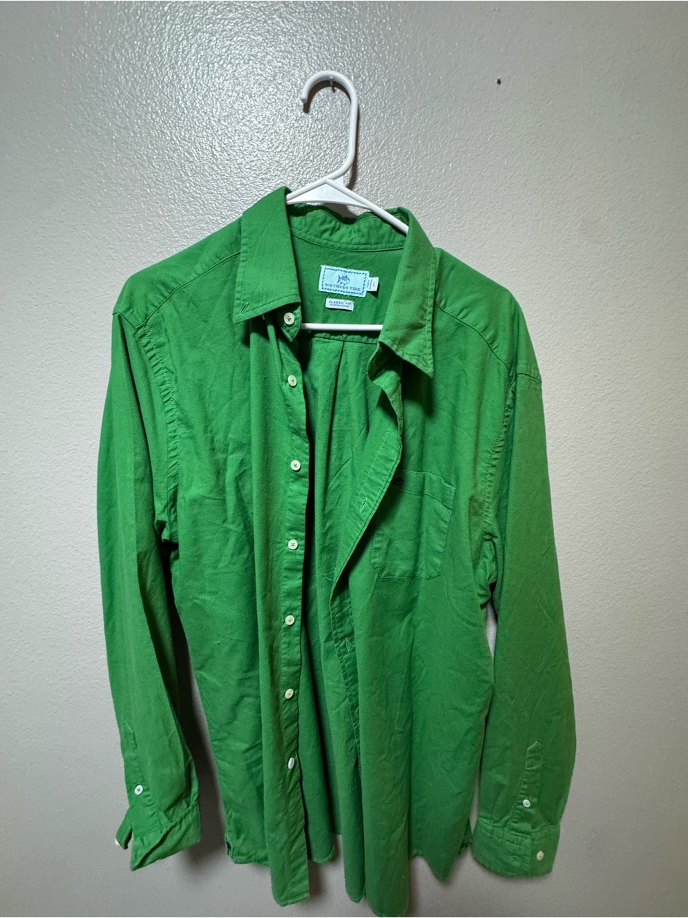 Southern Tide Classic Men's Green Button-Down Shirt